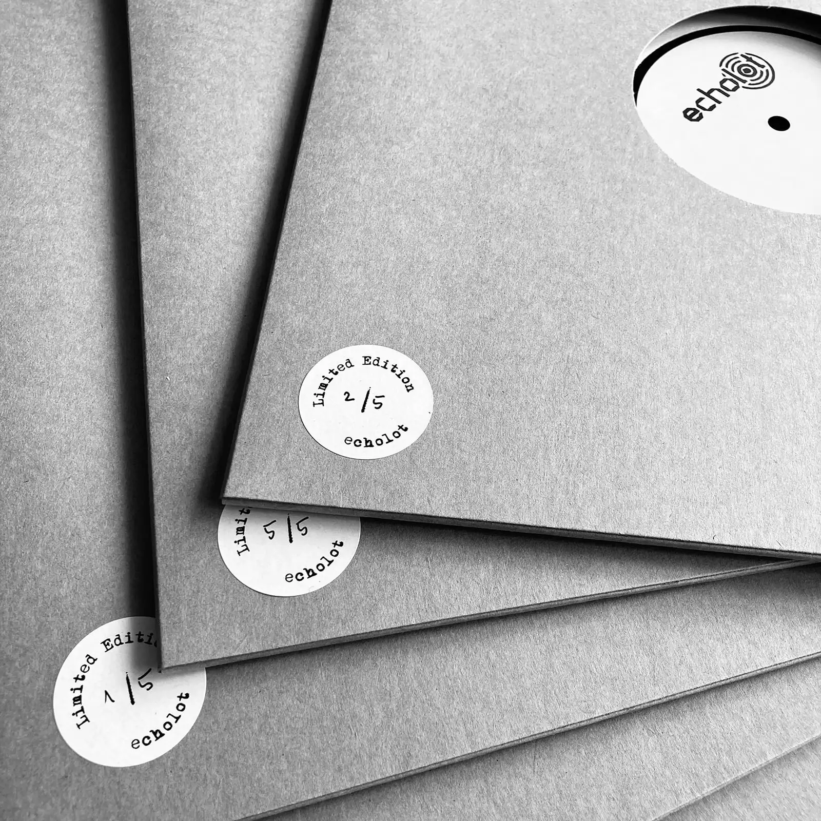 And I Wonder Vinyl Cover with limited edition sticker