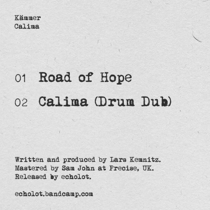Calima (echolot006) Tracklist